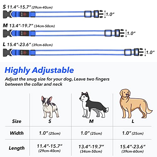 Visinite LED Dog Collar USB Rechargeable - Image 2