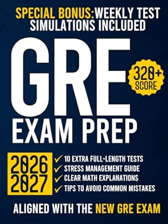 GRE Exam Prep: The Ultimate Guide with 10 Full-Length Practice Tests ...
