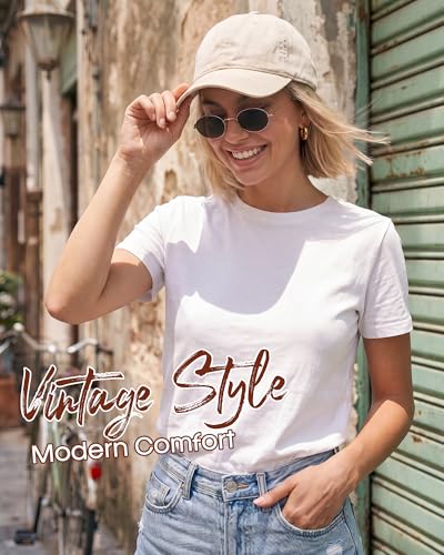 Image of FURTALK Unisex Vintage Washed Unstructured Baseball Cap Washed Cotton Adjustable Dad Hat