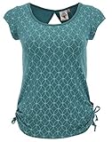 Size:M (36) Leichtes, elastisches Yogashirt mit dezentem Druck