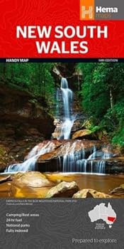 Map New South Wales State Handy 2015 Hema 1:1.5M Book