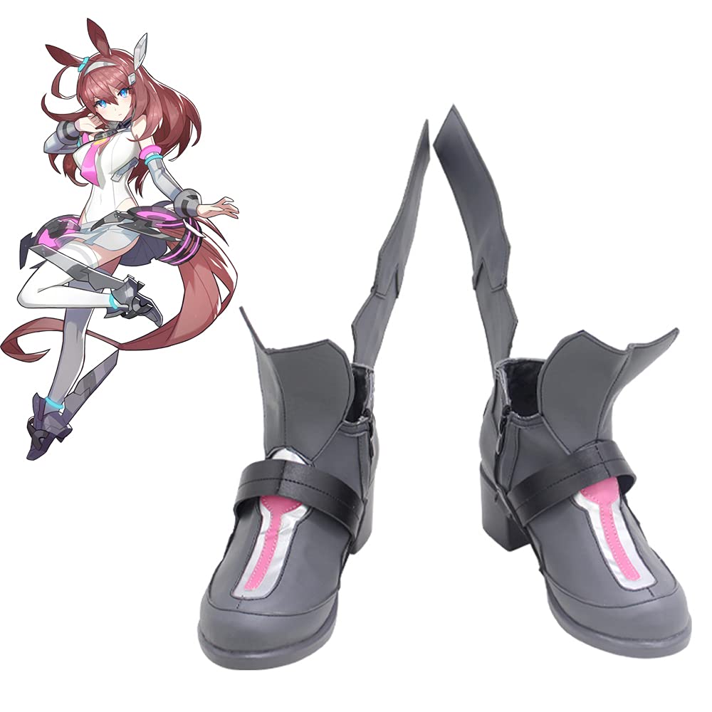 Amazon.co.jp: DIROLVON ウマ娘 ミホノブルボン コスプレ靴 勝負服