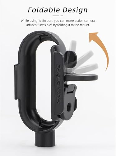 Miniatura 2 de Generic Coyktonty - Soporte de trípode plegable para cámara, compatible con Insta360 GO 3, color negro