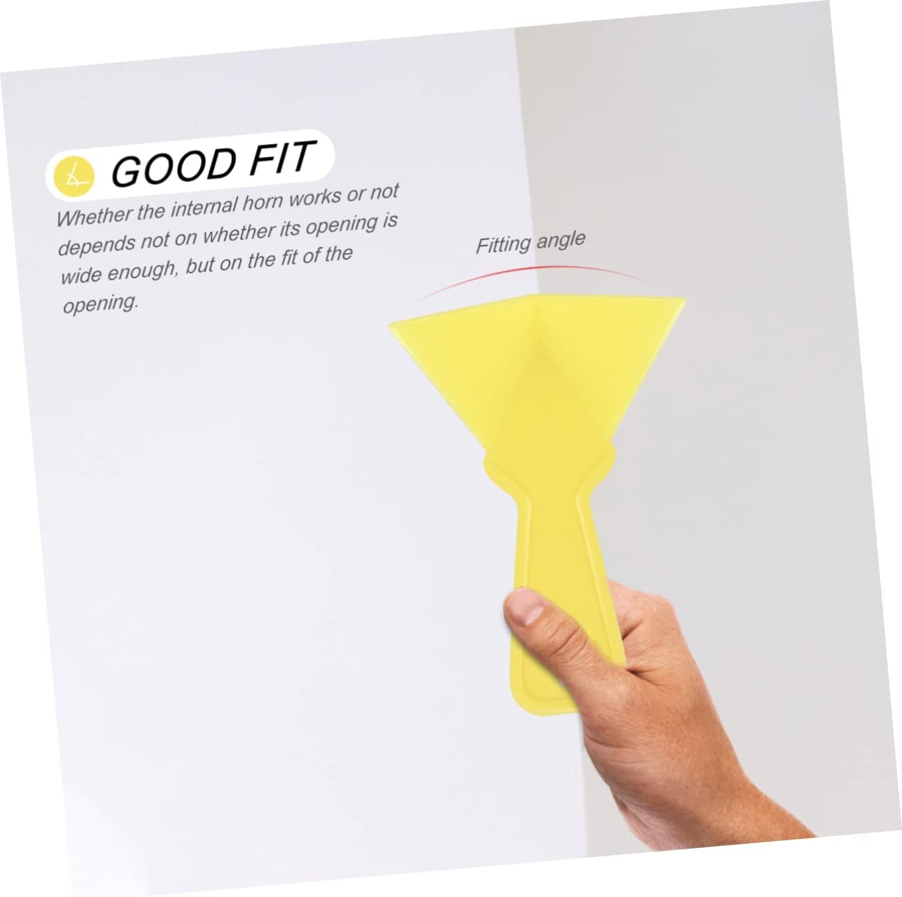 30 Pcs Spatula Plastic Scraper Blades Putty Scrapers Tool for 90 Degree inside Corner Knives Stucco Remover Applique Yellow Thick Section