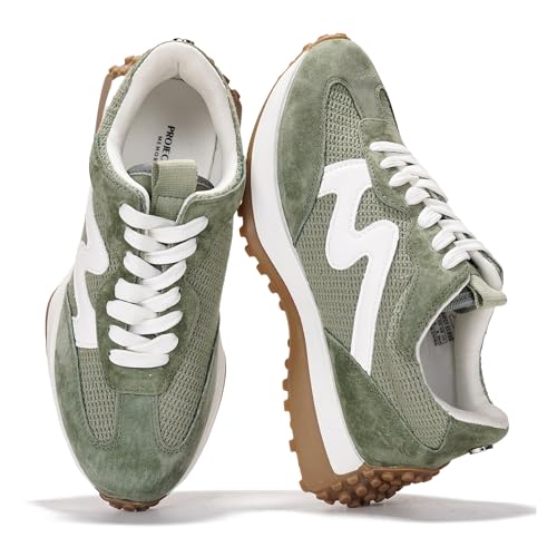 Project Cloud Trendy Sneakers for Women - Memory Foam and Non-Sli...