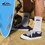 Quiksilver Mens Socks 8 Pairs Crew Socks for Men Premium Athletic Shoe Size 8-12 - Image 5
