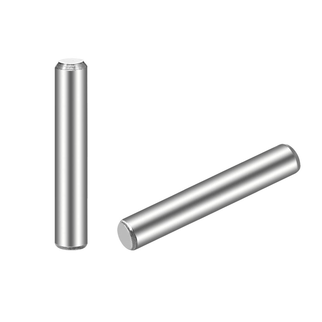 uxcell 25Pcs 3mm X 18mm Dowel Pin 304 Stainless Steel Cylindrical Shelf Support Pin Fasten Elements Silver Tone-image-15