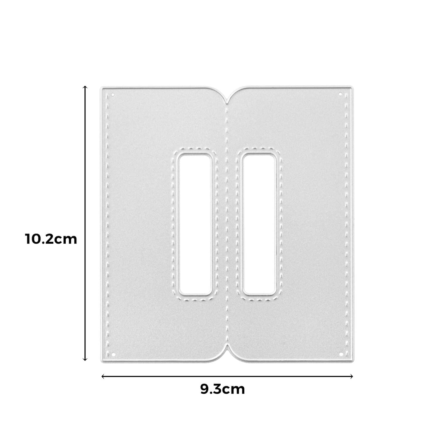 Pochoir De Découpe 'Boîte à Pop-corn' Pour Machine De Découpe (Sizzix, Etc.) - Environ 14x12.5 Cm - Scrapbooking
