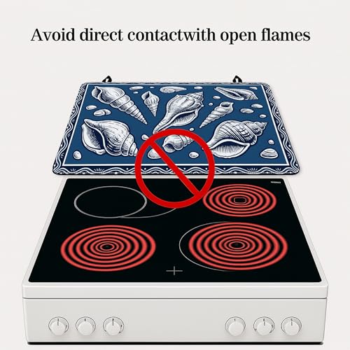 Coque pour cuisinière électrique contre les rayures de la surface vitrée 71 cm - 7