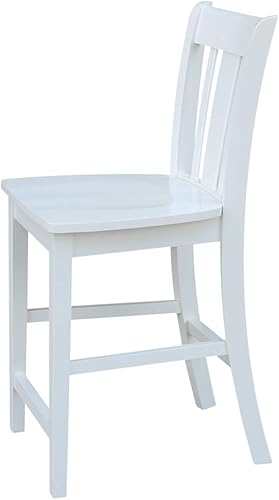 Miniatura 139 de International Concepts San Remo Taburete alto de bar, gris pardo lavado gris topo lavado,Espresso,Marrón,Beige,Negro -,Hickory/piedra