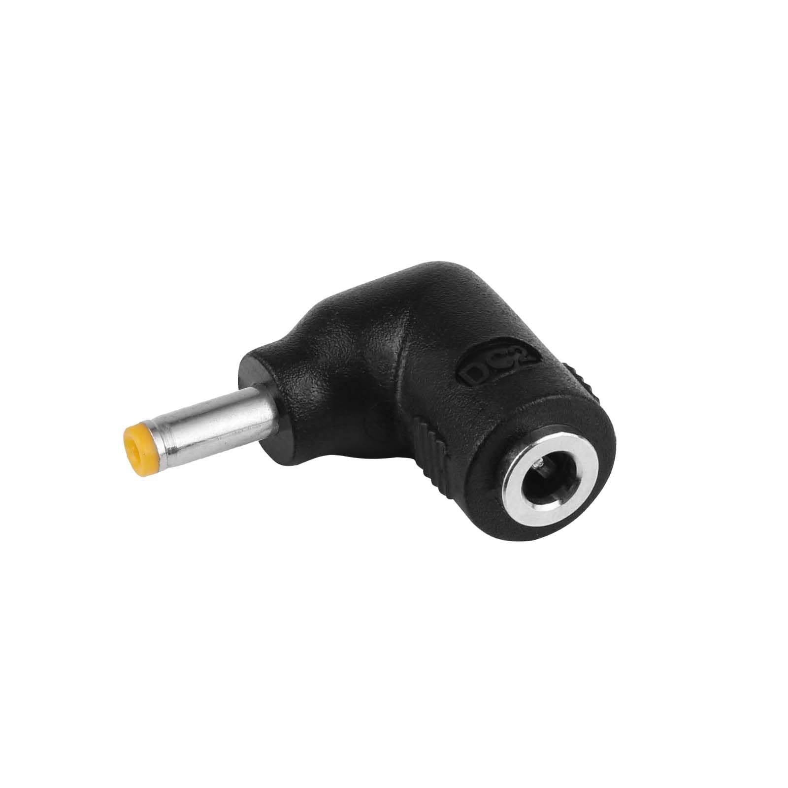 DC4017 DC macho a hembra 4,0 mm x 1,7 mm para Amazon Echo Dot, Echo Show, PSP, Blu-ray, impresoras, routers, switches, tiras LED, solar, cámaras, ángulo derecho, ángulo de 90 grados
