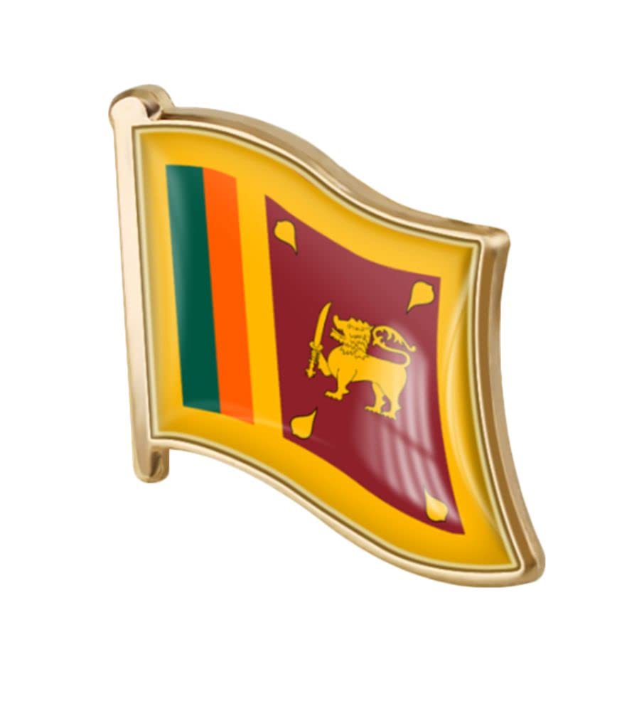 vmcoatdu Country Flag Pin Badge International Travel Brooch Metal Alloy Souvenir Pin for Hat Clothes Backpack