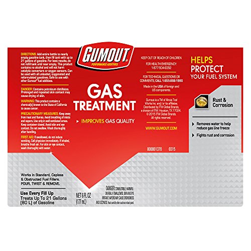 Gumout 510018 Gas Treatment #TOP5