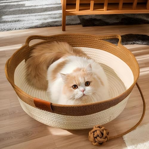 Nid doux pour chat en coton respirant de qualité supérieure lavable