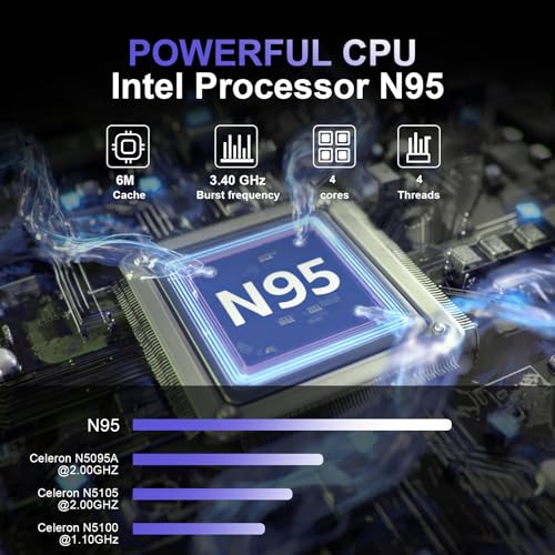 Image of KurieTim 15.6 inch Laptop Computer, 32GB DDR4 RAM 512GB PCIe SSD, IntelN95 Processor(4C /4T, Up to 3.4GHz), Gaming Laptops with Backlight Keyboard, Fingerprint Reader, 8000mAh Battery, Win11 Pro,Silver