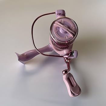 Amazon | スピニングリール 2000 マカロンピンク ハンドル左右