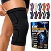 Knee Brace for Men and Women Knee Compression Sleeve Knee Support Wraps for Arthritis Joint Pain Relief, Workout, Swelling, Sports, Circulation, Running, & ACL Recovery