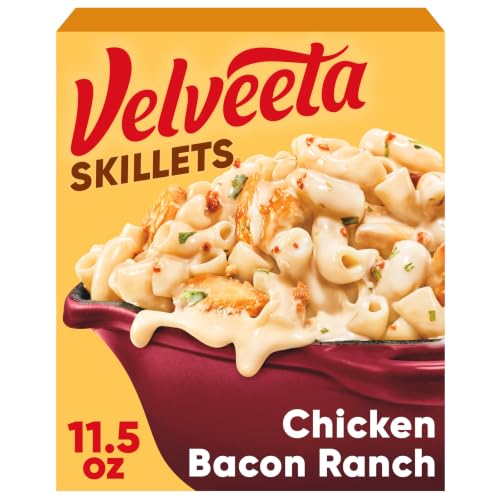 Velveeta Skillets One Pan Dinner Kit, Chicken Bacon Ranch, 11.5 oz Box