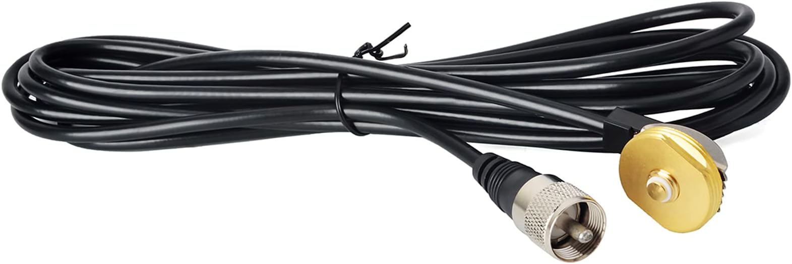 - TWAYRDIO NMO Antenna Mount, 3/8" Hole Mount with 13ft Low Loss RG58 Coaxial Cable PL259 Plug for NMO Installation HF VHF UHF CB Radio Antenna