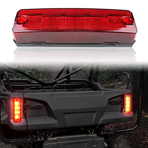 SAUTVS 1PC LED Taillight for Pioneer, Red Brake Stop Tail Light Rear Lamp for Honda Pioneer 520 700 1000 2014-2025 Accessories, (Fit Driver & Passenger Side), Replace OEM#33700-HL3-A01, Plug & Play