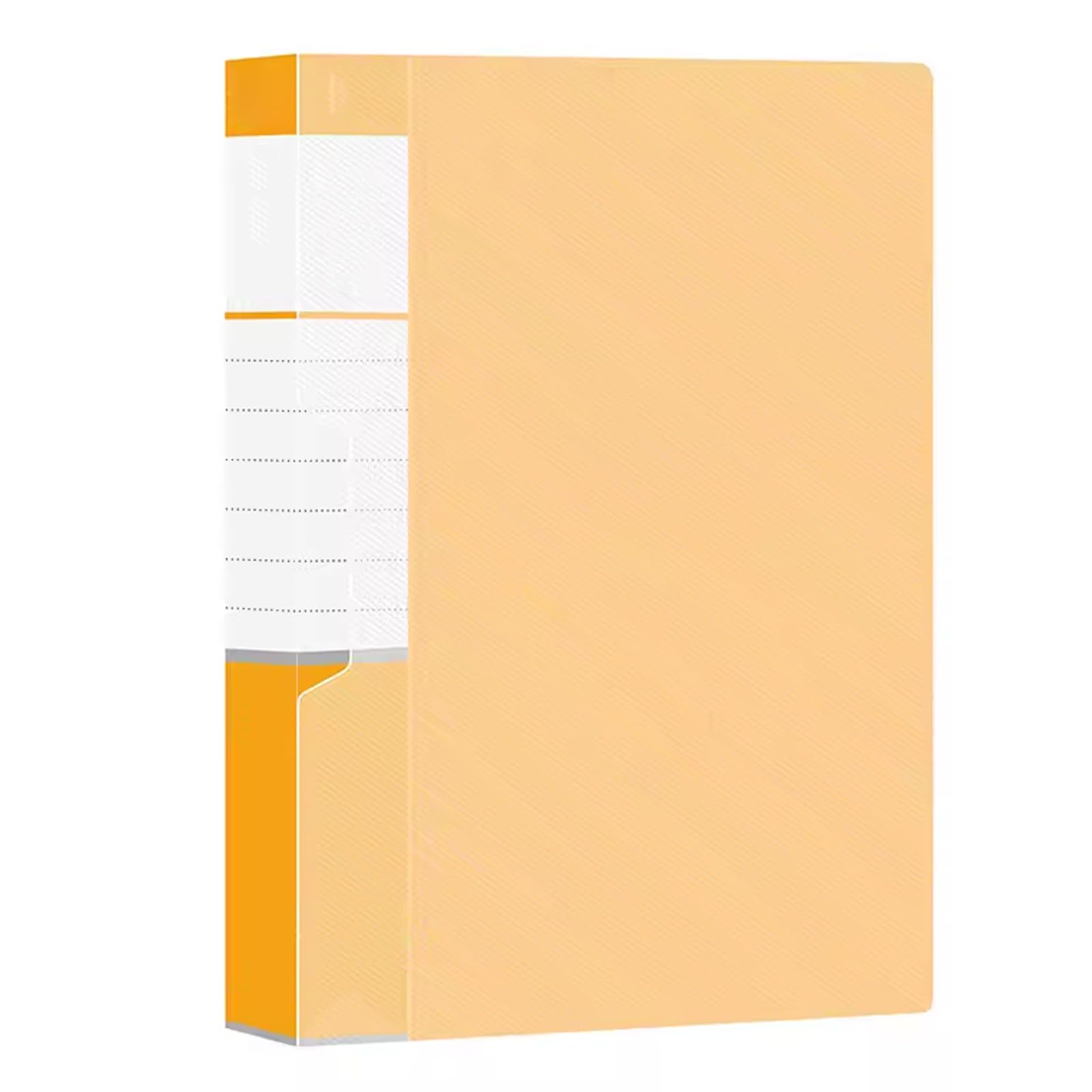 A4-Präsentationsmappen, A4-Präsentationsmappe mit 100 Fächern, mehrfarbig(Orange)