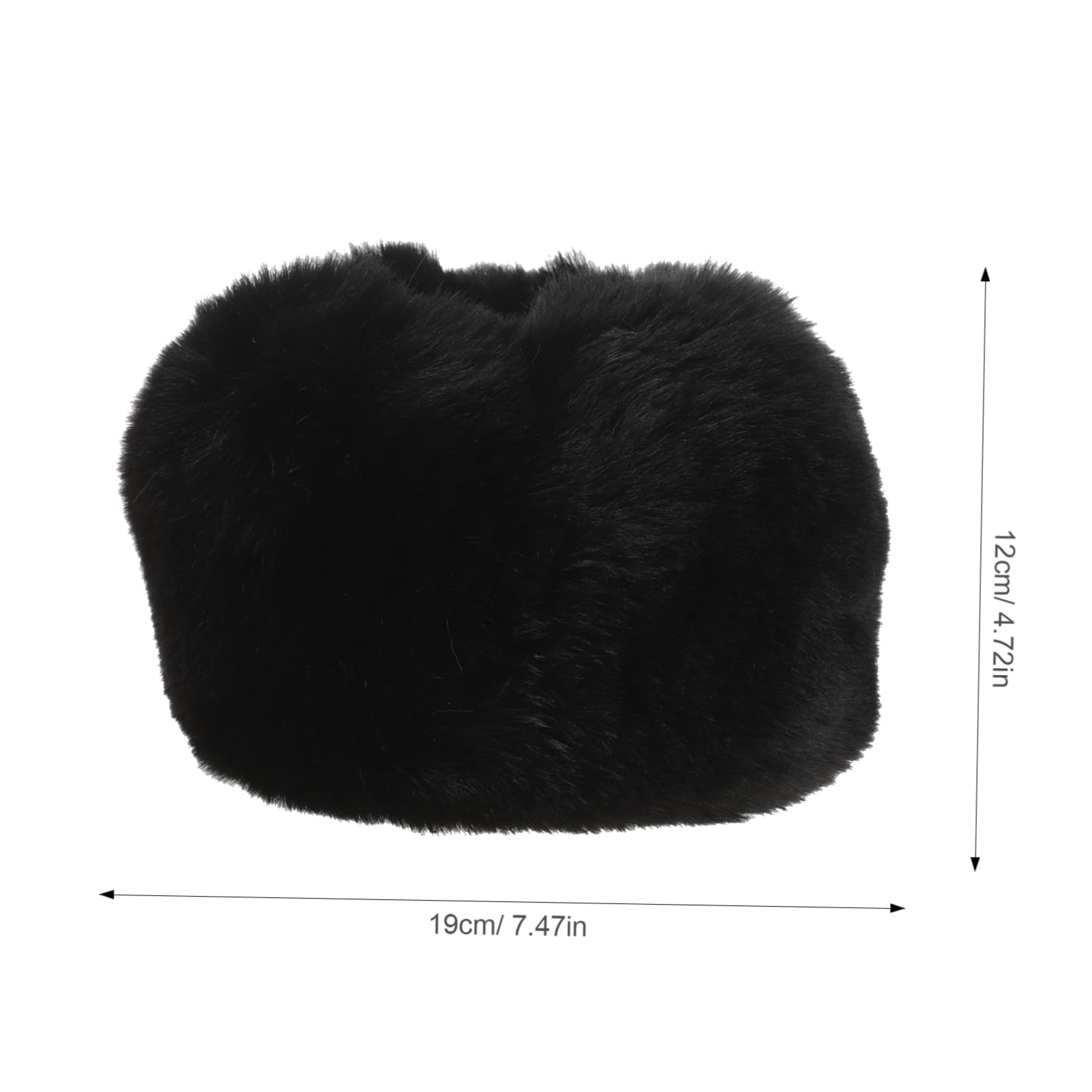 BESPORTBLE 1 Pair Faux Fur Oversleeve Warm Wrist Cover Arm Covers for Women Pink Fluffy Handcuffs