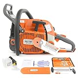 NEO-TEC NS872I 72cc High-End Version Gas Chainsaw Powerhead, with NGK spark plug, High performance c