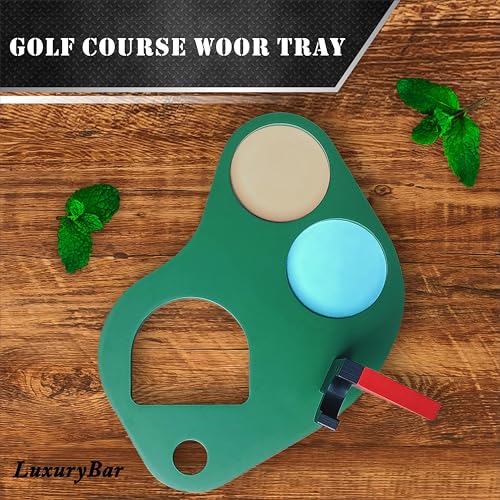 Juego de decantadores de whisky de golf con 50% de descuento