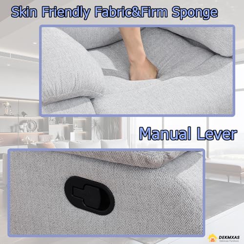 Sillón Plegable Microfibra Blanco miniatura 3