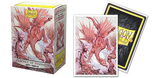 Dragon Shield Sleeves - Matte Art 100 CT - MGT Card Sleeves - Compatible with Magic The Gathering Card Sleeves Pokémon and Other Card Games - Limited Edition: Essence of Insanity