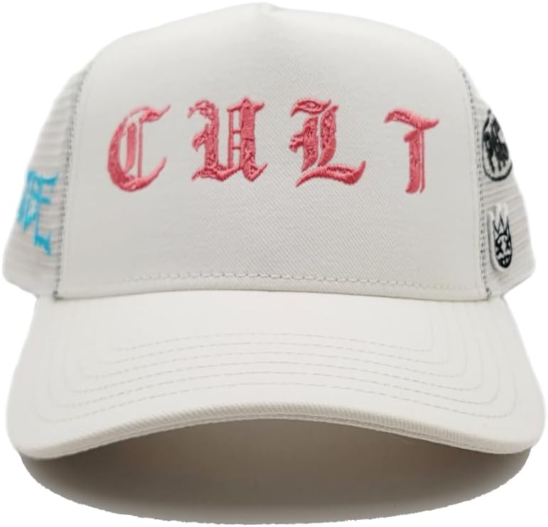 Cult of Individuality New Community Trucker Winter White Era Snapback Hat - Image 3