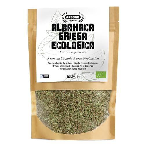 Apsogo Albahaca – Albahaca orgánica seca de Grecia