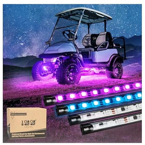 10L0L 4PCS Golf Cart Underbody Kit Cover