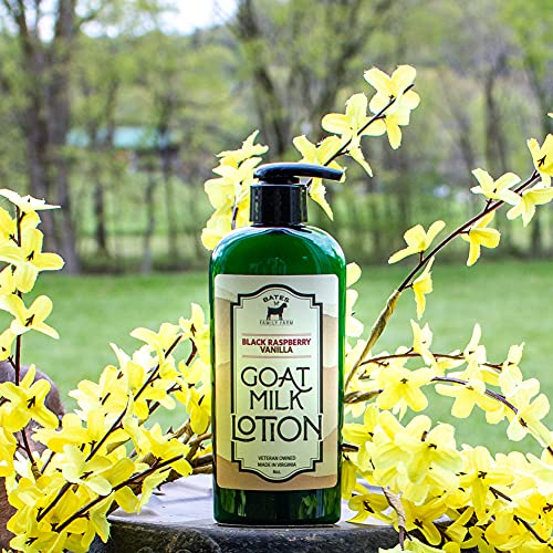 Bates Family Farm Goat Milk And Shea Butter Lotion 8 Oz (Black Raspberry Vanilla) #TOP2