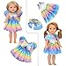 SOTOGO 11 Sets Doll Clothes Outfits Dresses Pajamas Swimsuit, Doll Clothes Fit for 14 to 14.5 Inch Dolls