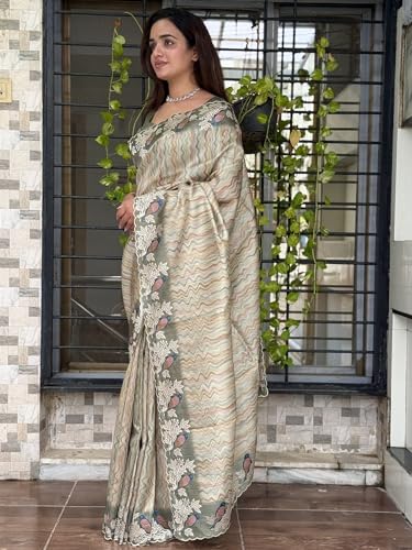 Pandadi Saree tussar silk saree in tussar silk – image 4