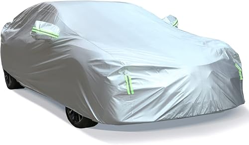 Funda impermeable para automóvil para todo tipo de clima, para exteriores e interiores, apta para Hatchback (hasta 157 pulgadas)