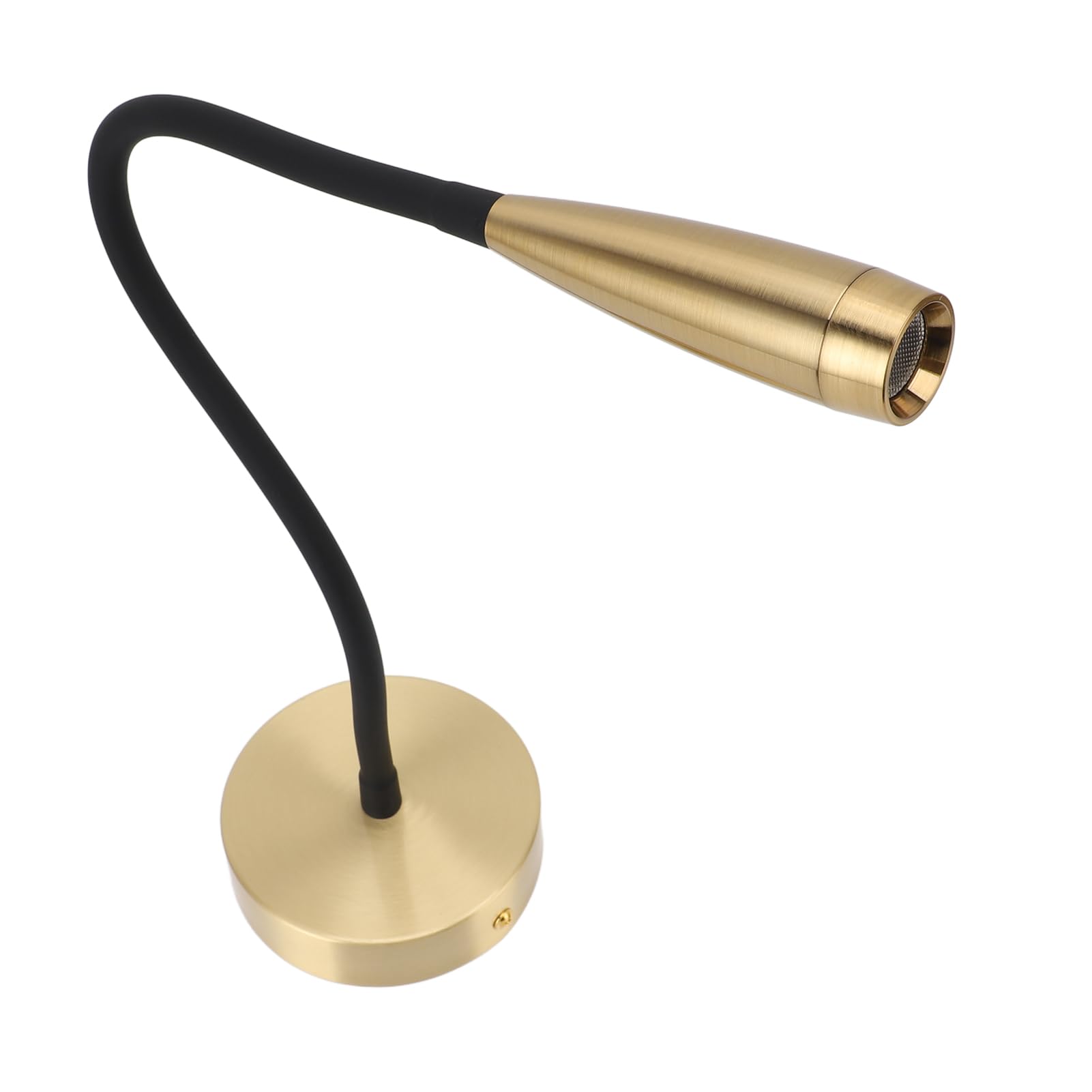 Rengue Luz de Lectura de Pared con Cuello de Cisne Ajustable Lámpara de Cabecera LED de Aluminio 3W 200 Lúmenes Diseño Cableado Giratorio 360 para Estudio de Estudiantes Dormitorio Cabecera Sofá