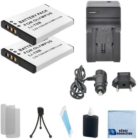 Kastar 1x Wall Charger For Olympus Li-70B Lithium-Ion Batteries