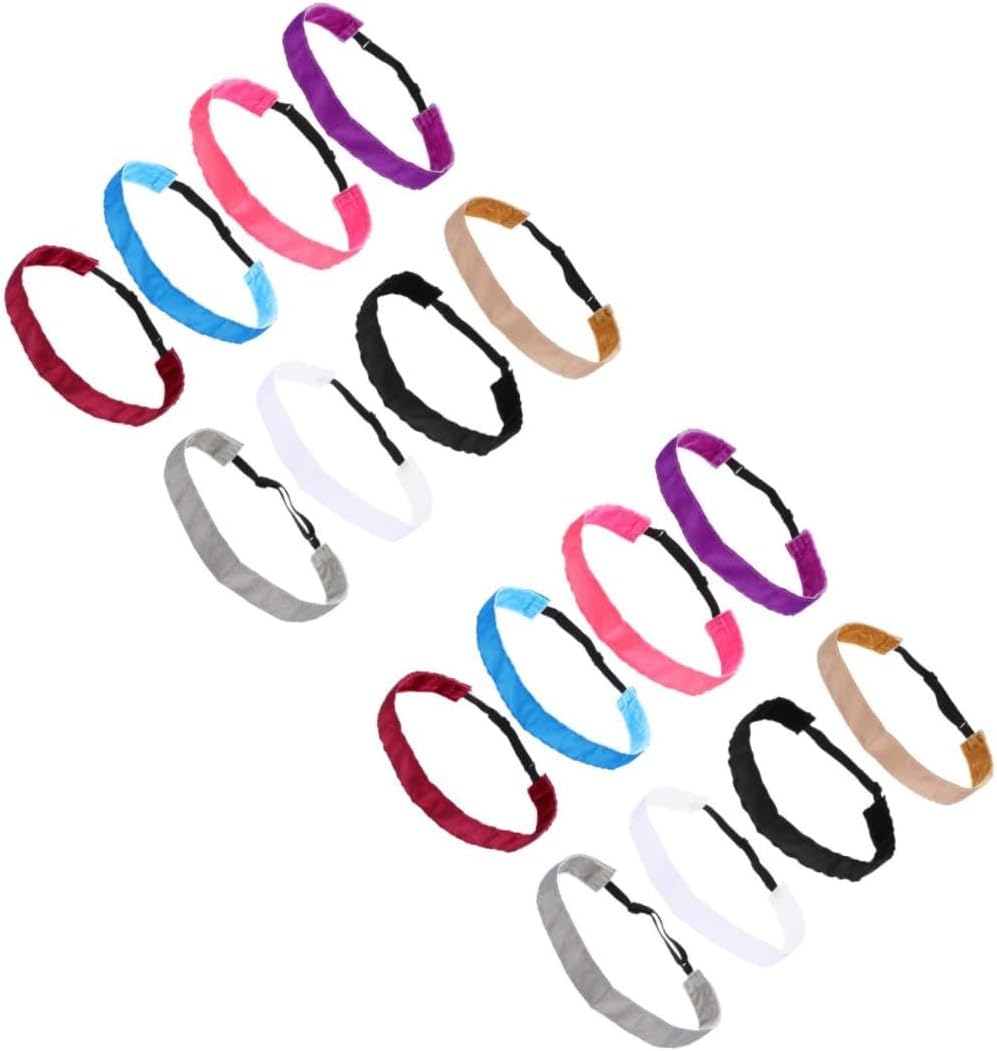 UPKOCH Sports Headbands for Women Skid Sweat Absorbent Yoga Hairbands Exercise Accessories for Running Fitness