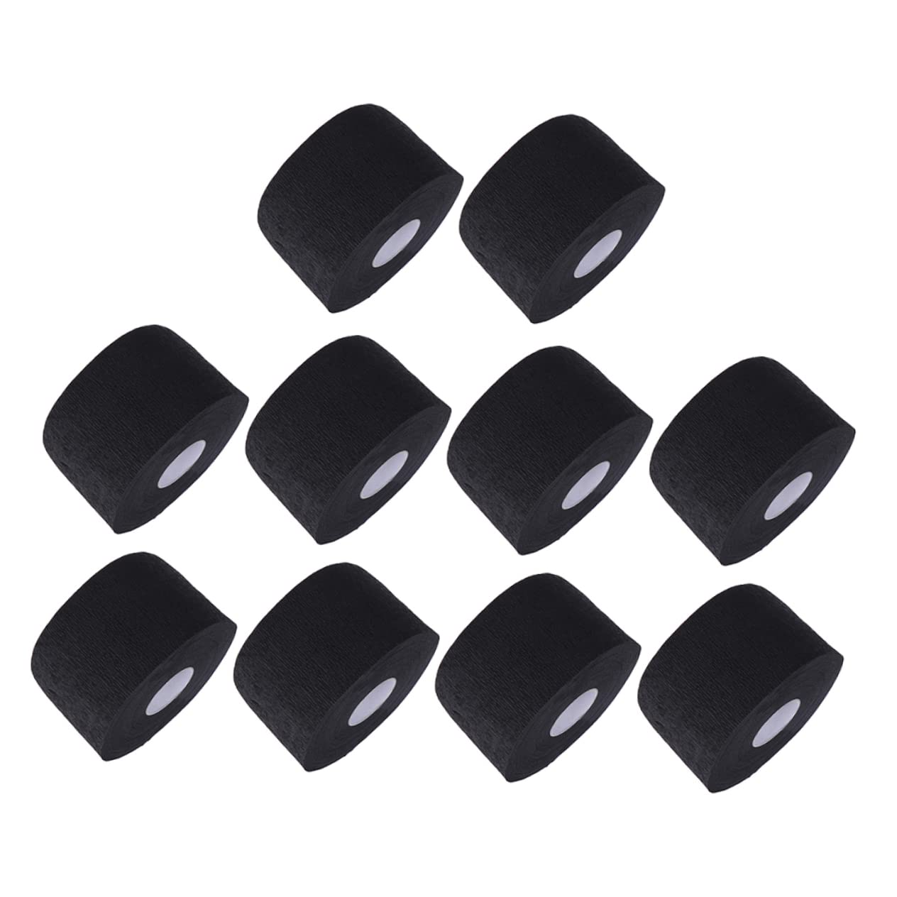 VICASKY 10pcs Stretchy Neck Bands Barber Neck Strips Disposable Gentle Adhesive Pre-cut for Hair Cutting Dyeing Waxing