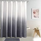 JSLOVE Shower Curtain Sets with Rugs for Bathroom 72 x 72 Inch Shower Curtains in Bath with 12 Hooks...