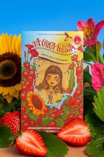 Image of 100 pcs Strawberry La Chica Fresita air Fresheners Aromatizante Fresa