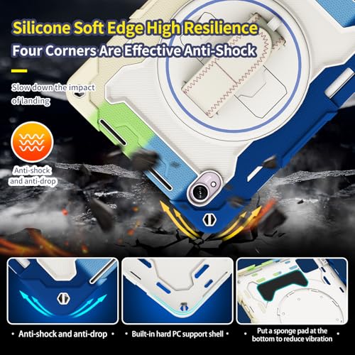 Coque Huawei MatePad 11.5S 2024 antichoc avec béquille rotative 360