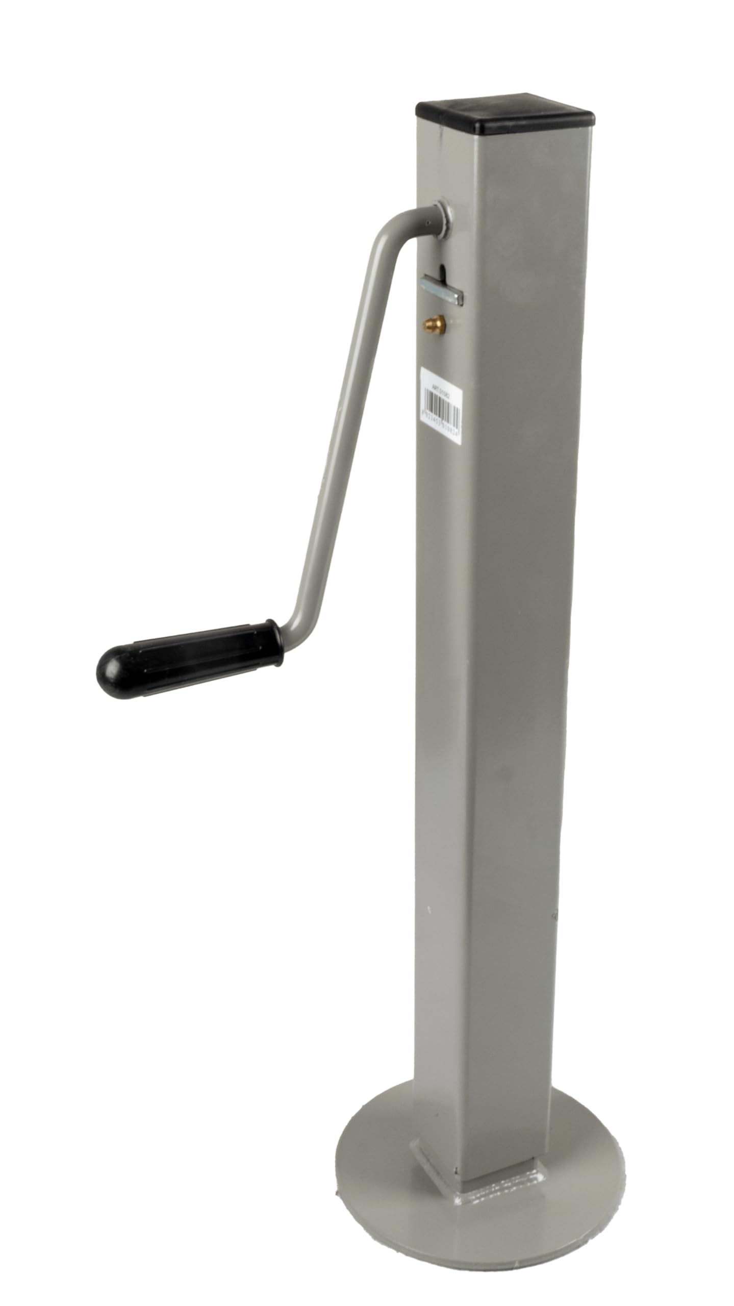 Ama Servorudder: Servorudder para remolques agrícolas, Gris, Carrera del Tornillo 300 mm, Manivela en la Parte Superior