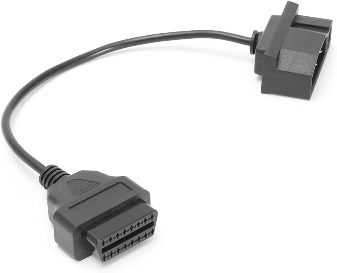 JenNiFer Diagnostic Tool Adapter Diagnostic Cable 7 Pin Male OBD1 to OBD2 OBDII 16 Pin For Ford EFI