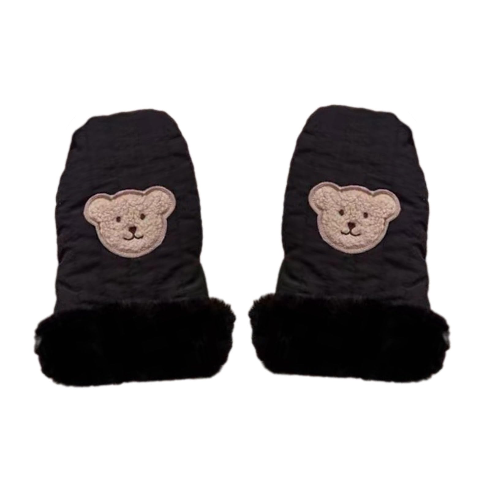 Gants de scooter pour enfants et bébés - Moufles chaudes imperméables hiver