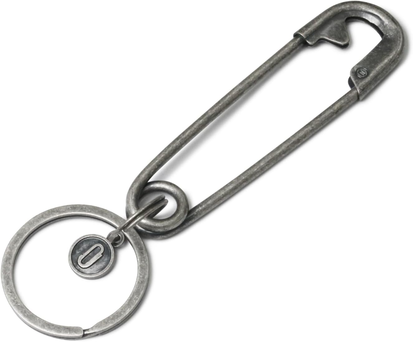 Amazon.co.jp: [JAM HOME MADE] 安全ピン キーホルダー (シルバー