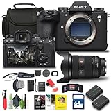 Sony Alpha a9 III Mirrorless Camera - 24.6MP Full Frame Global Shutter (ILCE-9M3), Sony FE 24-70mm Lens, 64GB Memory Card, Filter Kit, Bag, NP-FZ100 Compatible Battery
