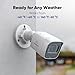SANNCE 8CH Full 1080P Security Camera System CCTV Camera Night Vision Surveillance Cameras, IP67 Weatherproof, QR Code Scan and Remote Access